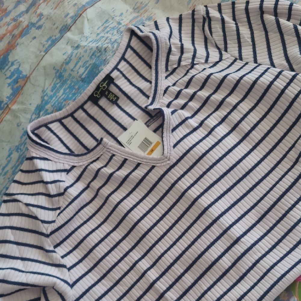 Jessica Simpson .. 3x .. Orchid Hush‎ Stripe .. New